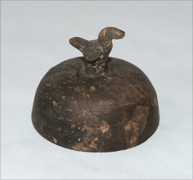 Bottega campana secc. IX-VII a. C., Coperchio con volatile