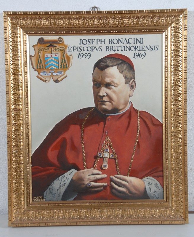 Cavallucci F. (1990), Ritratto del vescovo Giuseppe Bonacini