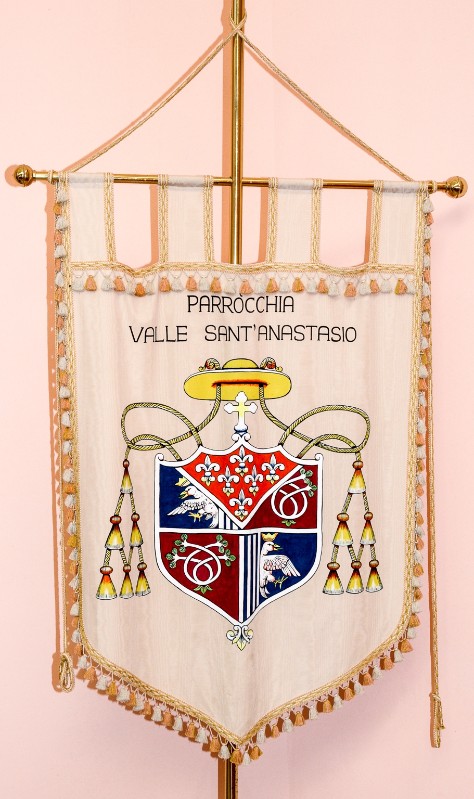 Manifattura marchigiana sec. XX, Stendardo con stemma del cardinale Filonardi