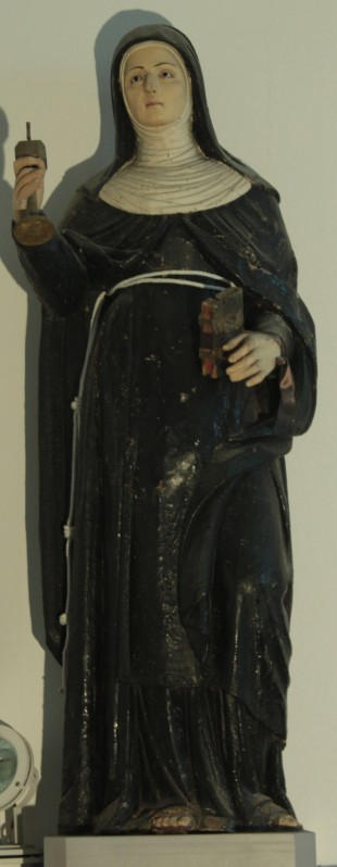 Bott. lucana sec. XVII, Santa Chiara d'Assisi