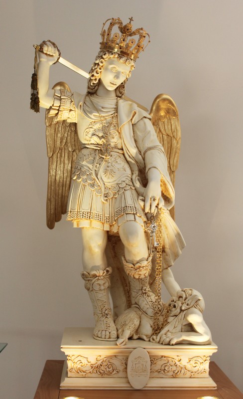 Prod. italiana sec. XXI, Statua di San Michele Arcangelo