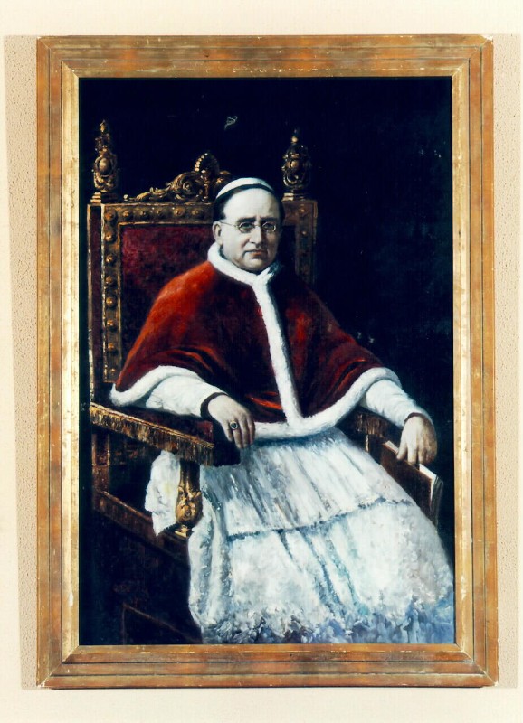 Barone G. (1937), Ritratto del Papa Pio XI