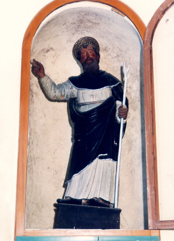 Bottega siciliana seconda metà sec. XVIII, Statua di San Calogero
