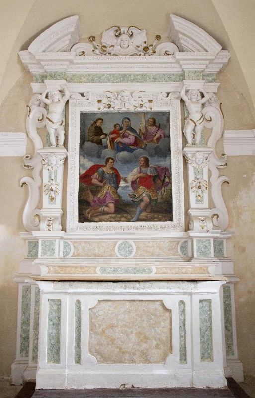 Ambito lombardo sec. XVII, Altare dei Santi Gervasio e Protasio