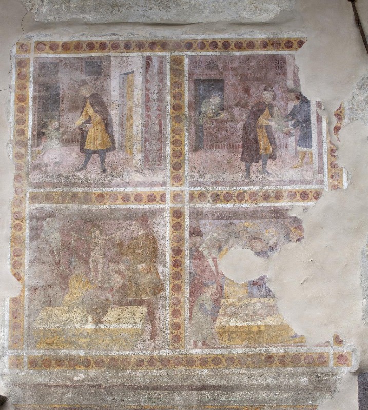 Ambito bresciano sec. XV, Episodi della vita del Beato Simonino da Trento