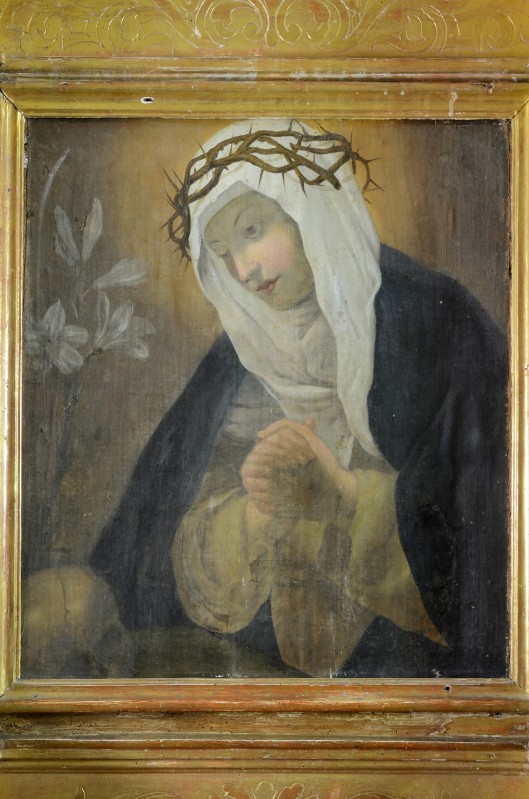 Ambito marchigiano sec. XVII, Santa Caterina da Siena