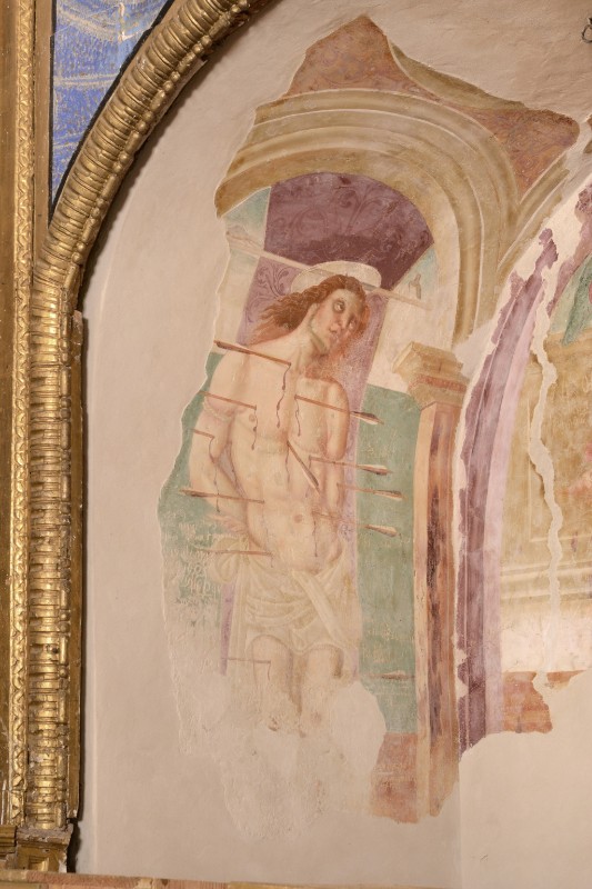 Ambito marchigiano sec. XIV-XV, San Sebastiano