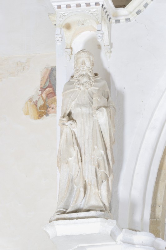 Bott. marchigiana sec. XV, Statua di San Bonaventura