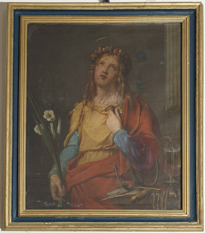 Bott. laziale sec. XIX, Cornice del dipinto di Santa Cristina da Bolsena