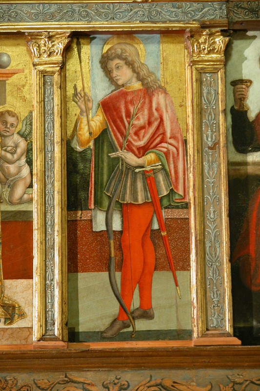 Crivelli Vittore (1496), San Sebastiano