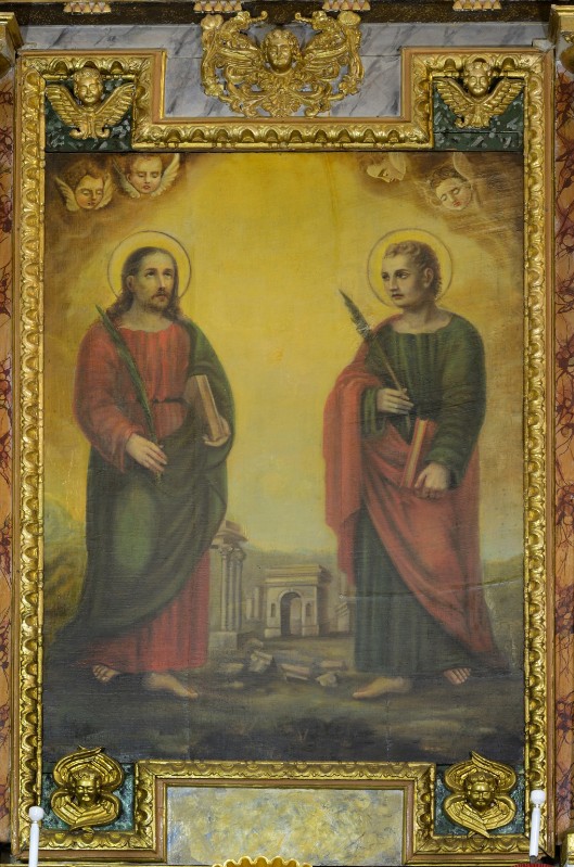 Ambito marchigiano sec. XVIII, Santi Felice e Adaucto