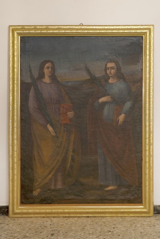 Ambito marchigiano sec. XVIII, Santi Felice e Adaucto