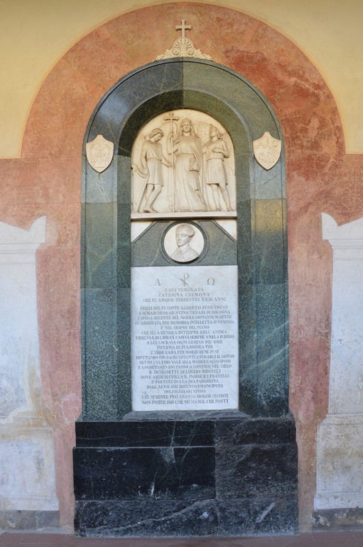 Gavazzi Pietro (1851), Monumento funebre di Caterina Cremona