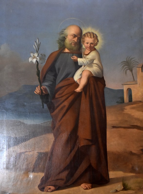Bott. calabrese (2010), San Giuseppe con Gesù Bambino