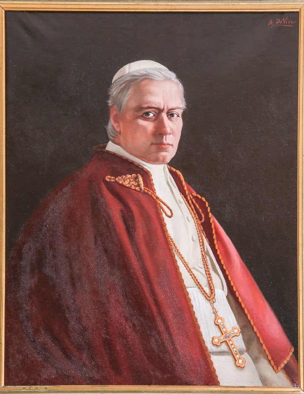 De Vivo Antonio sec. XX, Papa Pio X