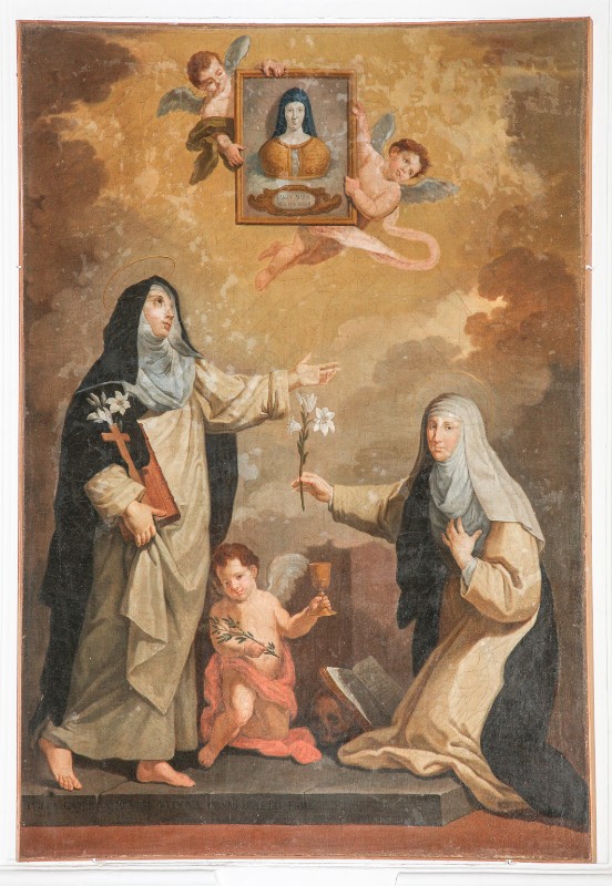 Ricci Angelo (1811), Santa Caterina e Beata Agnese di Chatillon