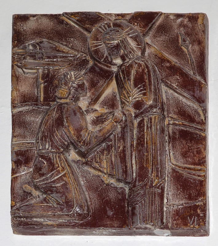 Tognani (1961), Gesù asciugato dalla Veronica