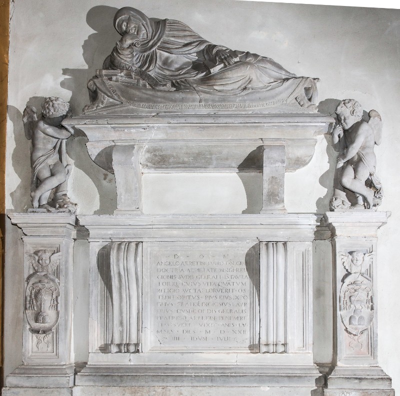 Montorsoli Giovanni Angelo (1535-1539), Monumento sepolcrale di Angelo d'Arezzo