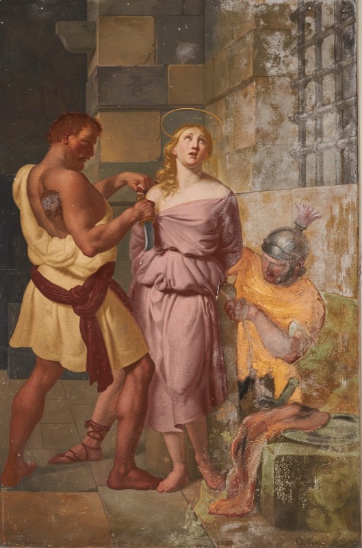 Ambito lombardo (1839), Martirio di Sant'Agata