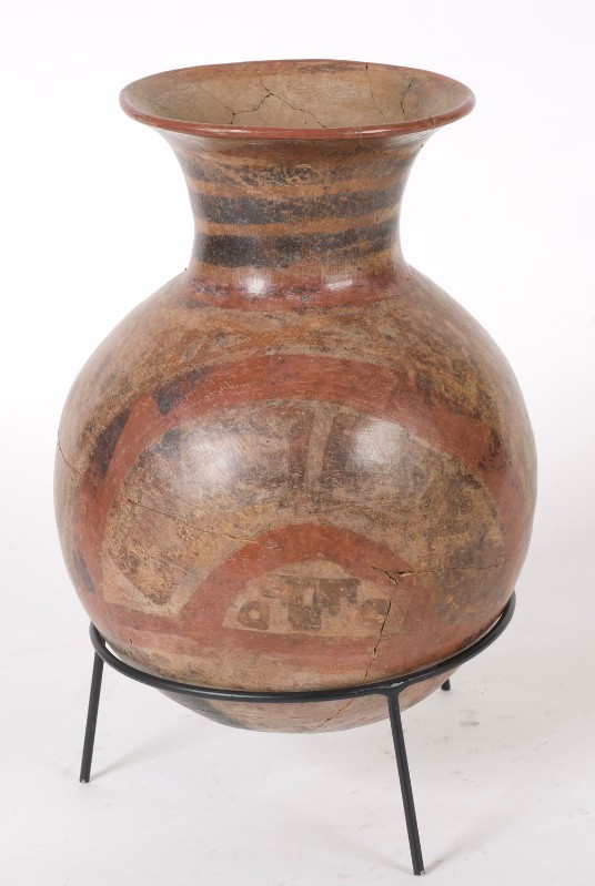 Cultura Jama-Coaque VII a.C.-V d.C., Vaso dipinto