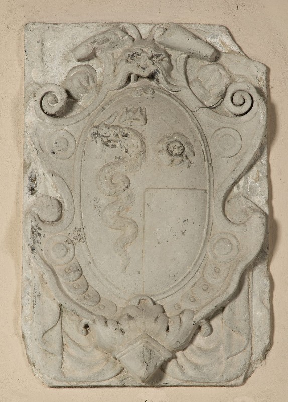 Bott. emiliano-romagnola (1558), Stemma gentilizio della famiglia Riario Sforza