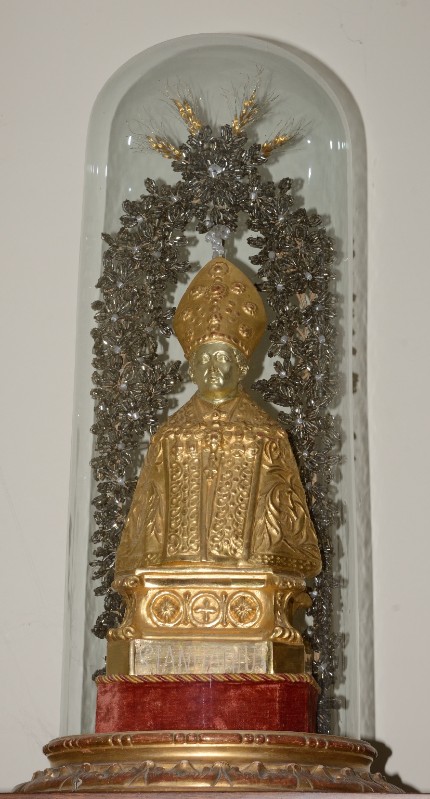 Scultore napoletano sec. XIX, Busto di San Gennaro
