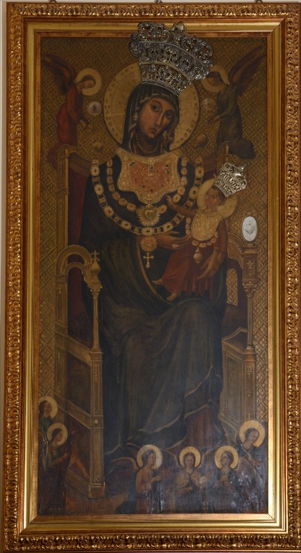 Fausto F. (1948), Dipinto della Madonna di Montevergine
