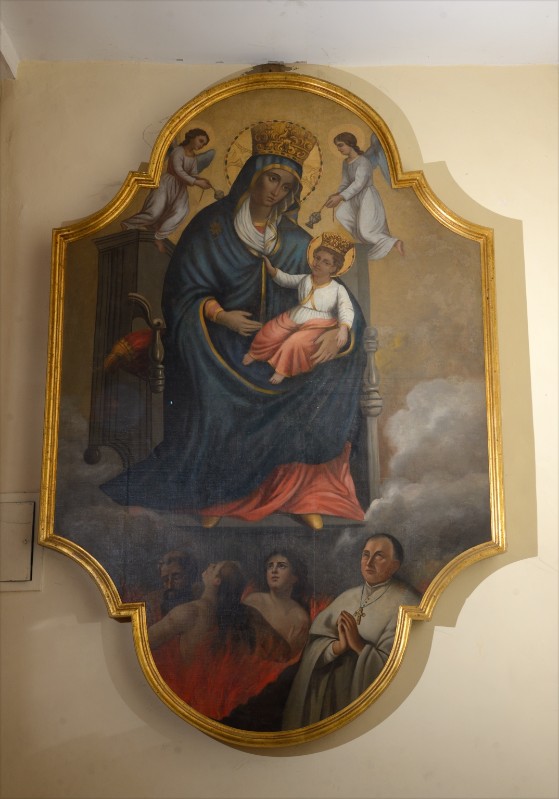 Ambito campano sec. XIX, Dipinto della Madonna di Montevergine