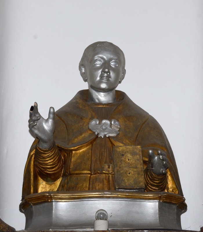 Scultore campano sec. XIX, Busto di San Gennaro