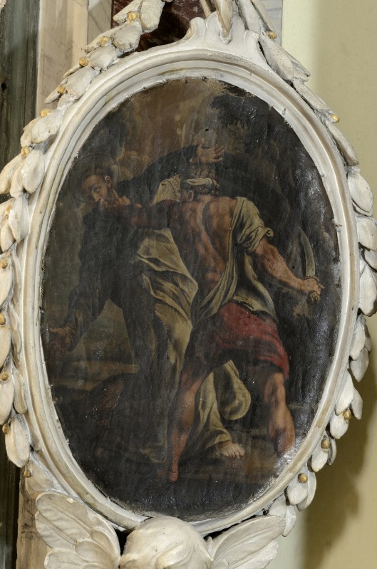 Ambito marchigiano sec. XVIII, Martirio di San Pietro da Verona