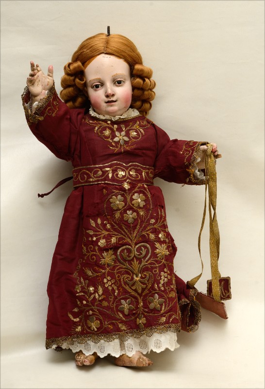 Scultore dell'Italia meridionale sec. XVII, Statua di Gesù Bambino