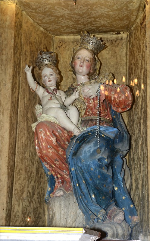 Colombo G. sec. XVII, Statua della Madonna con Gesù Bambino