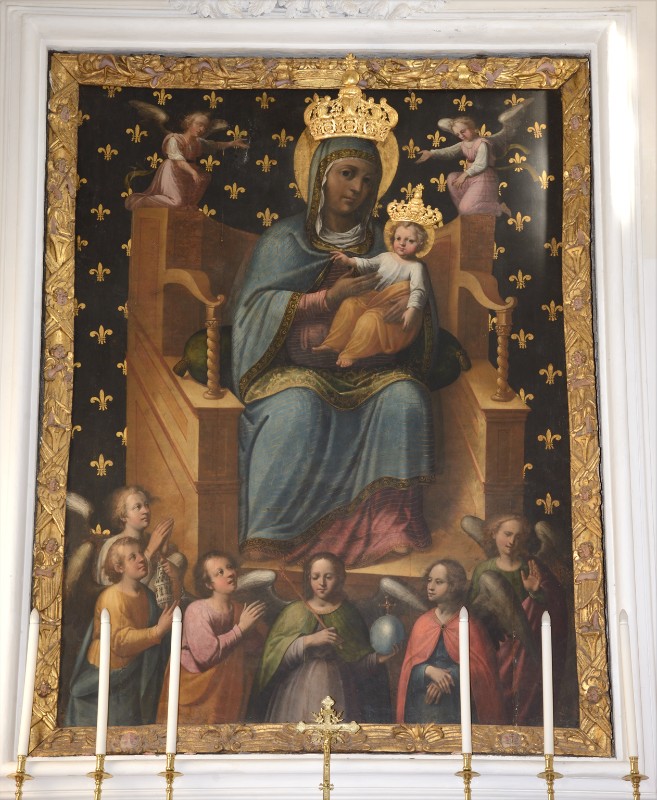 Ambito dell'Italia meridionale sec. XVI, Dipinto della Madonna di Montevergine