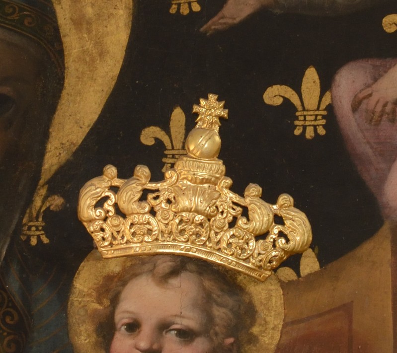 Argentiere dell'Italia meridionale sec. XVIII, Corona di Gesù