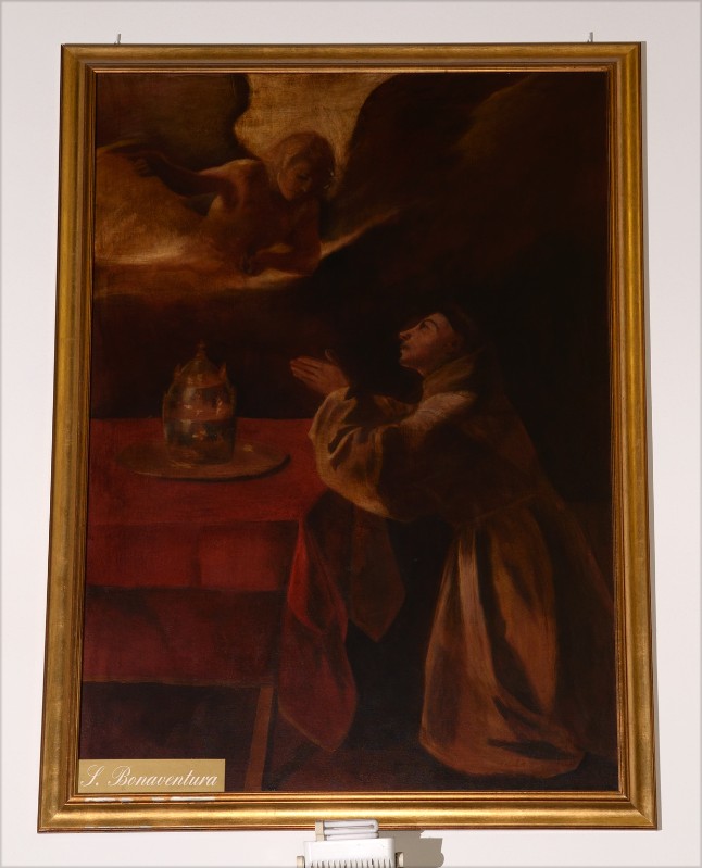 Ambito campano sec. XIX, Dipinto di San Bonaventura