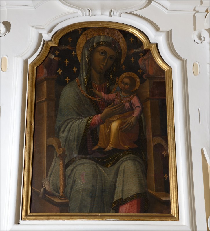 Ambito campano sec. XIX, Dipinto della Madonna di Montevergine