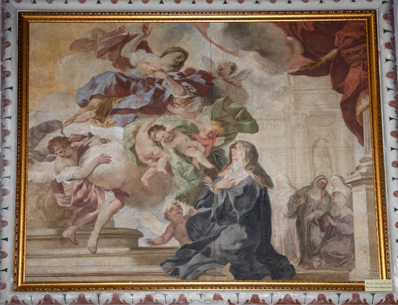 Solimena F. sec. XVIII, Dipinto della vita di Sante Tecla Archelaide e Susanna