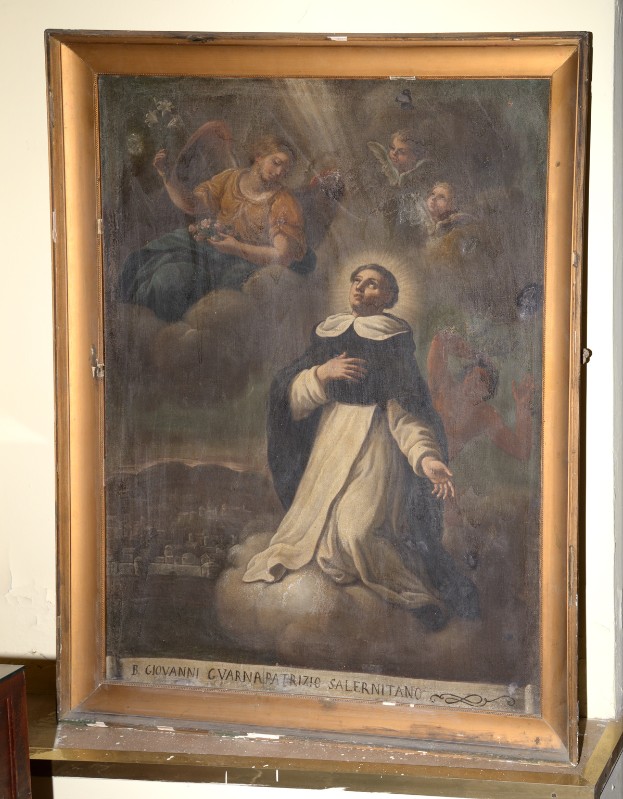Artigianato campano sec. XX, Cornice del dipinto di Beato Giovanni Guarna