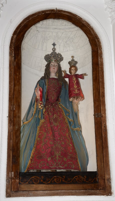 Scultore campano sec. XVII, Statua della Madonna della consolazione