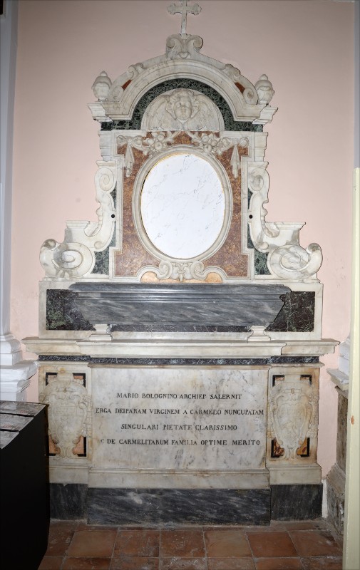 Marmoraio campano sec. XVII, Monumento funebre di Mario Bolognini