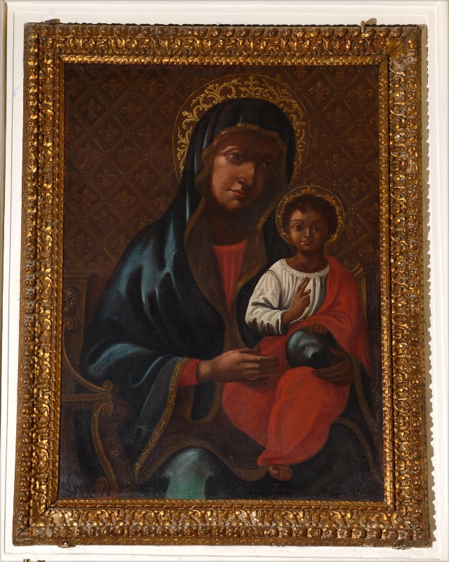 Ambito campano sec. XVII, Dipinto della Madonna di Montevergine