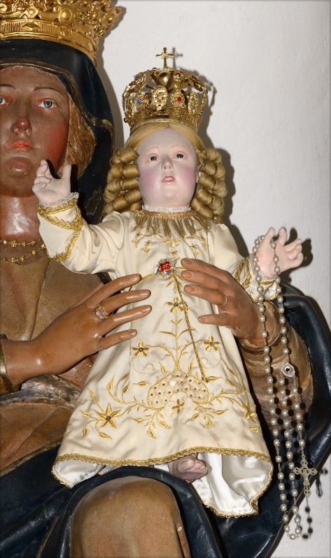 Scultore campano sec. XIX, Statua di Gesù Bambino