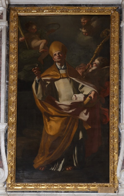 Solimena F. sec. XVIII, Dipinto di San Gennaro