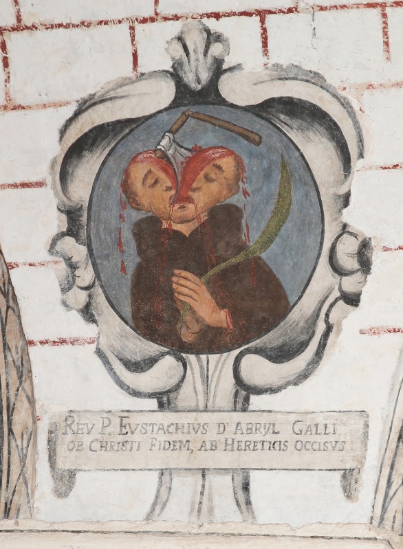 Greco Bernardino secc. XVII-XVIII, Ritratto di Eustachio D'Abryl Galli martire