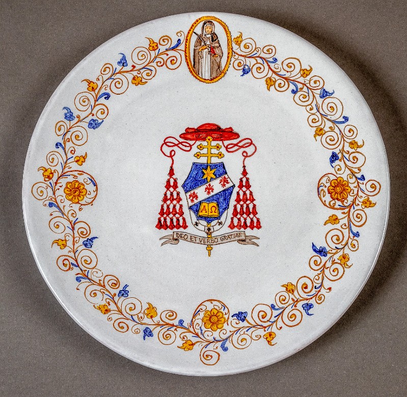 Art e Ceramica (2014), Piatto con santa Umiltà