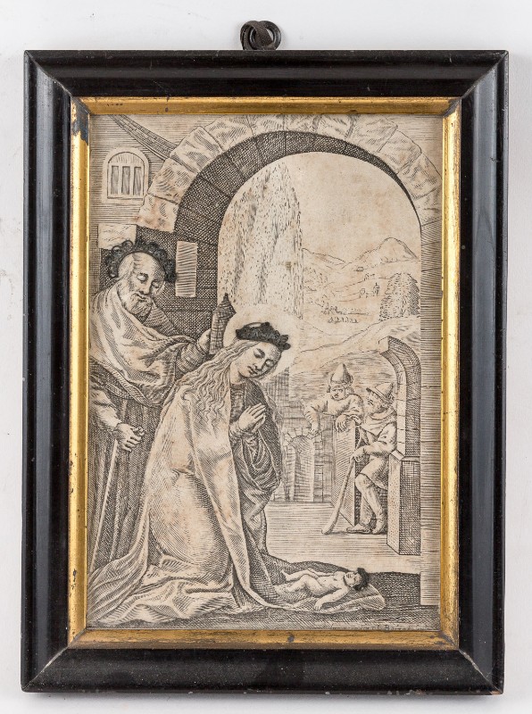 Della Santa Giulio sec. XX, Cornice con listello dorato