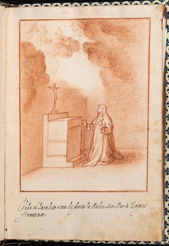 Curradi F. (1610), Santa Maria Maddalena ha la visione della Beata