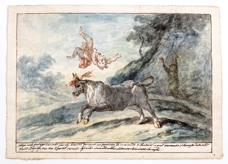 Piattoli G. (1804), Miracolo del fanciullo caduto dalla vacca