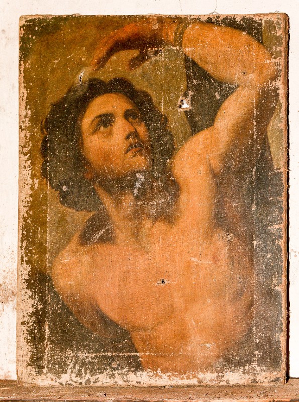 Ambito toscano sec. XVII, Dipinto di San Sebastiano