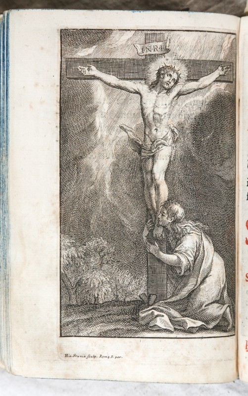 Frezza G. G. (1716), Santa Maria Maddalena ai piedi di Gesù Cristo crocifisso